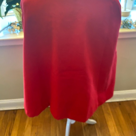 Red wool poncho coat ❤️😍🥰❤️😍🥰❤️😍🥰 - Picture 11 of 13